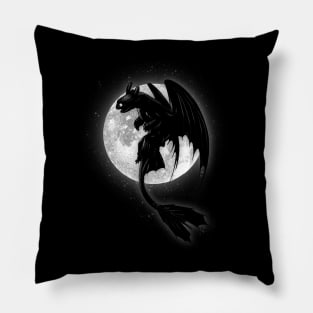 Moonlight Dragon Pillow