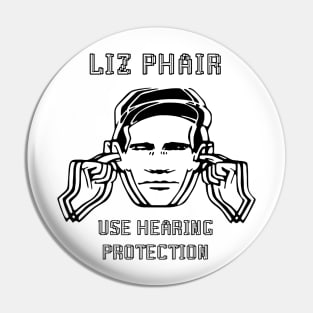 liz phair hearing protection Pin