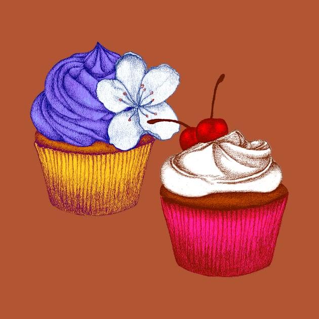 Cupcake Siblings by PerrinLeFeuvre