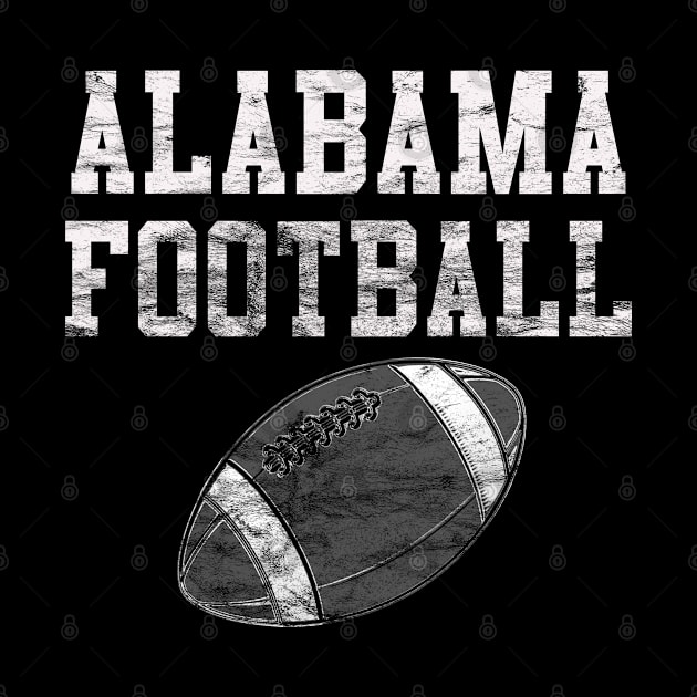 Vintage Alabama Football by tropicalteesshop