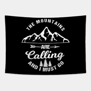 The mountains are calling! Tapestry