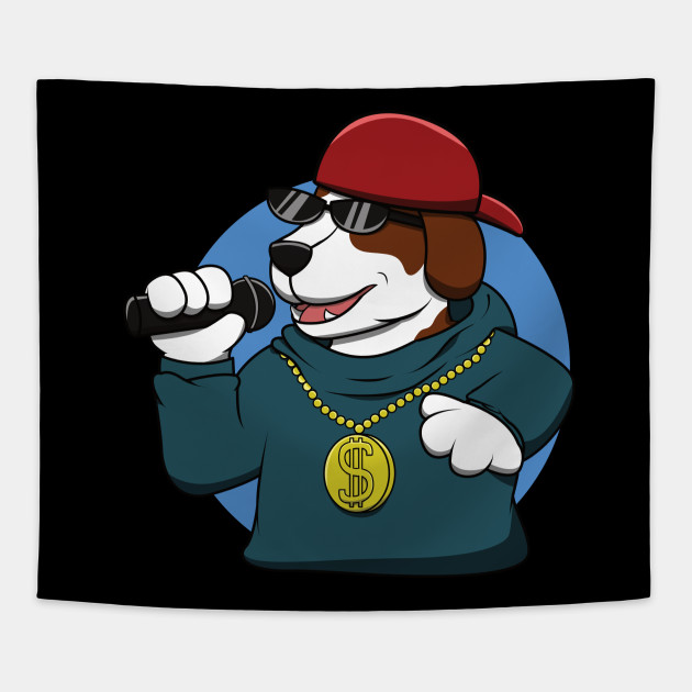Dog Rap Funny Rapper Music Doggy Style Drawing Meme - Rap ...