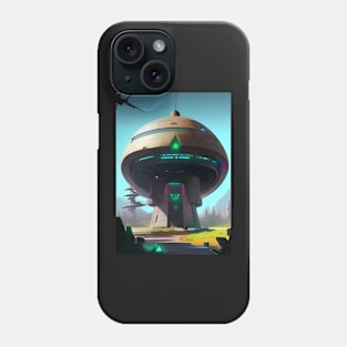 MEGA TELEPORT ON PLANET SAM Phone Case