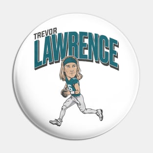 Trevor Lawrence Caricature Pin