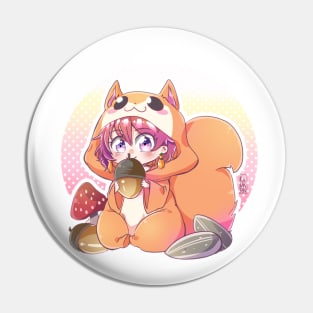 Yona, the Squirrel Princcess Pin