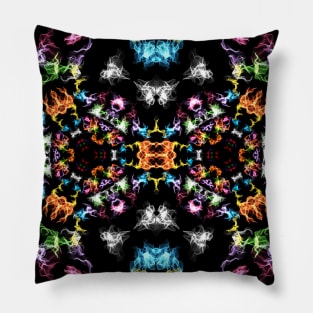 glowy pattern Pillow