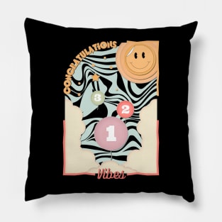 Congratulations vibes Pillow