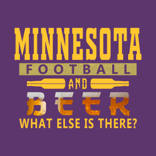 Minnesota Pro Football -  Beer on Sunday T-Shirt