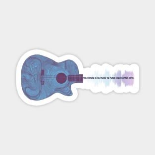 Dave Matthews Guitar Lyrics Magnet