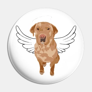 Angel Dog 2 Pin