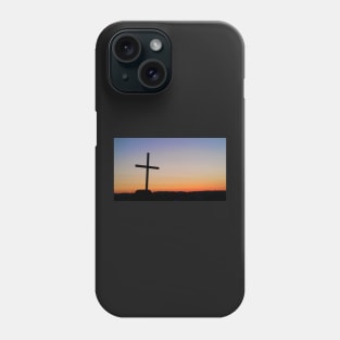 Sunrise Cross on Beach Phone Case