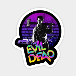 The Evil Dead - retrowave Magnet