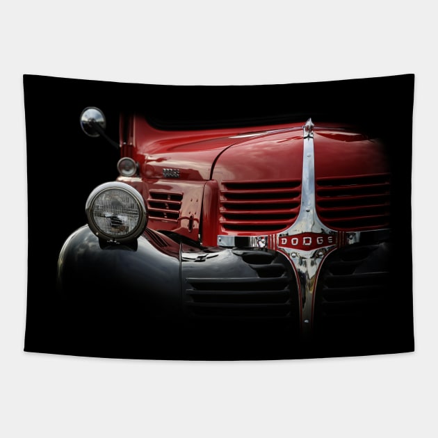 1947 Dodge Pickup - black Tapestry by mal_photography