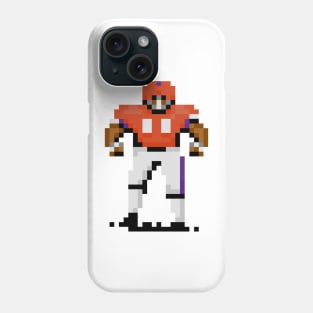 16-Bit Football - Clemson Phone Case