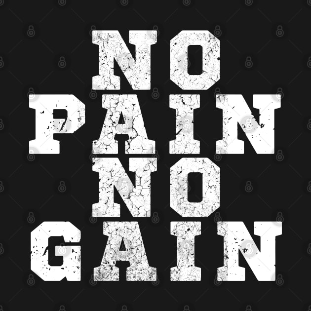 WHITE NO PAIN NO GAIN by MiaMagic