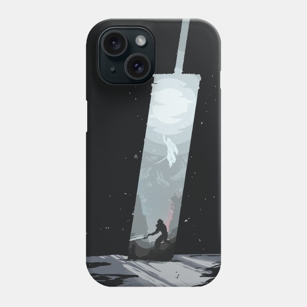 Sephiroth's Reunion:Final Fantasy 7 Remake Phone Case by Vertei