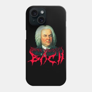 Bach Metal (In Technicolor) Johann Sebastian Bach Phone Case