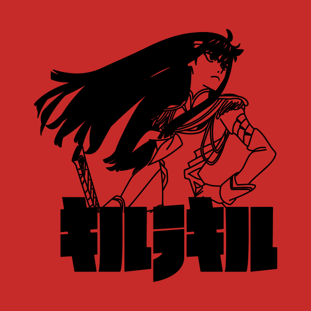 Kill La Kill - Satsuki Bold Kanji by waveformUSA