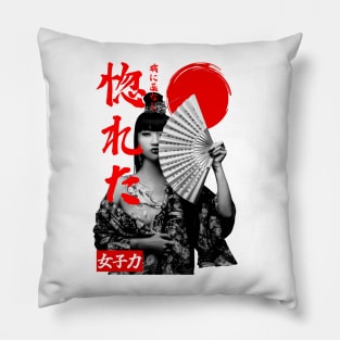 Japanese fan girl Pillow