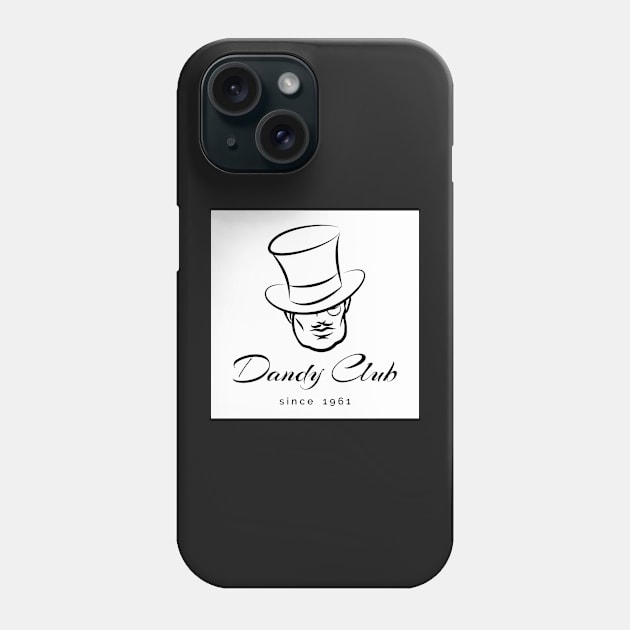 Dandy Club  Logo Phone Case by devaleta