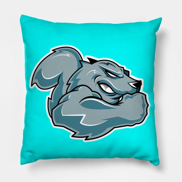 wolf Pillow by SuaveOne