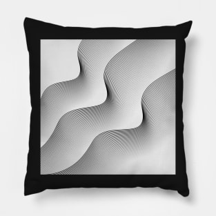 the countless lines,Exquisite curved shape Pillow