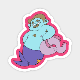 Herman the Merman Magnet