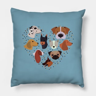 Dogs Meetup Pillow