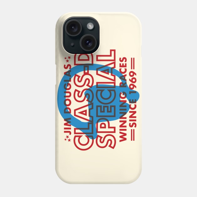 Jim Douglas - Class D Special Phone Case by jepegdesign