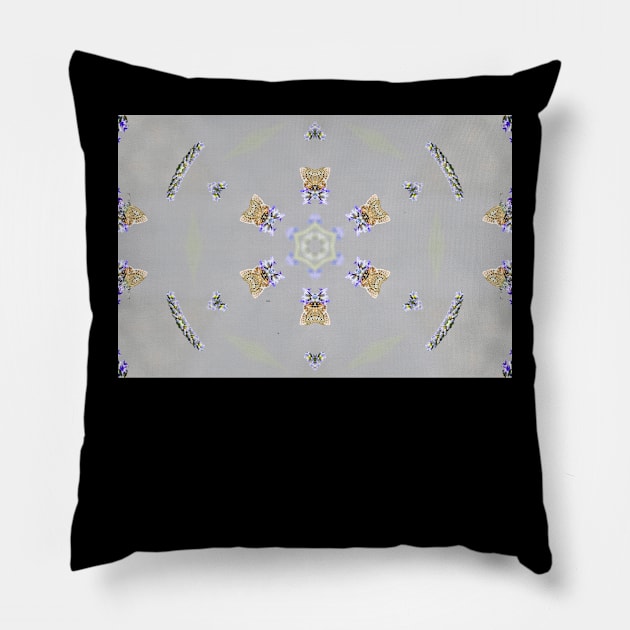 Butterflies & Lavender / Swiss Artwork Photography Pillow by RaphaelWolf