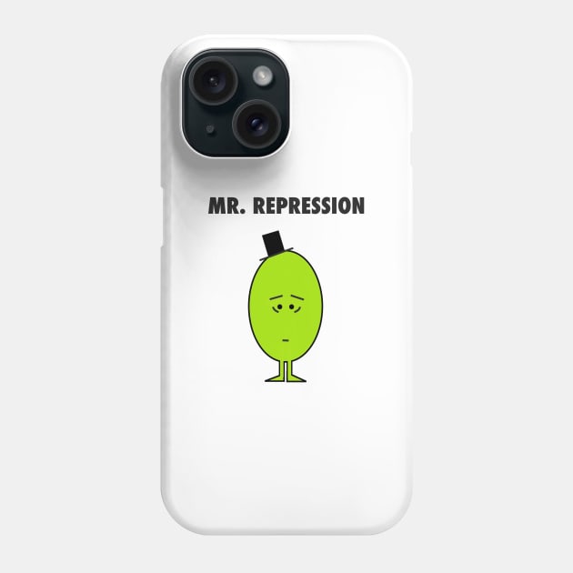 Mr. Repression Phone Case by eerankin