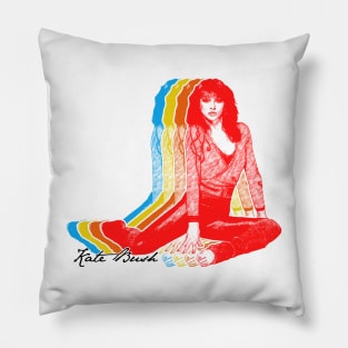 Kate Bush - Pastel ColorsDesign Style Pillow