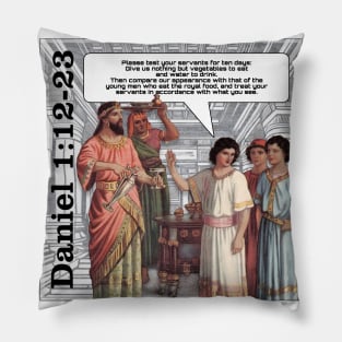 Daniel 1:12-13 Pillow