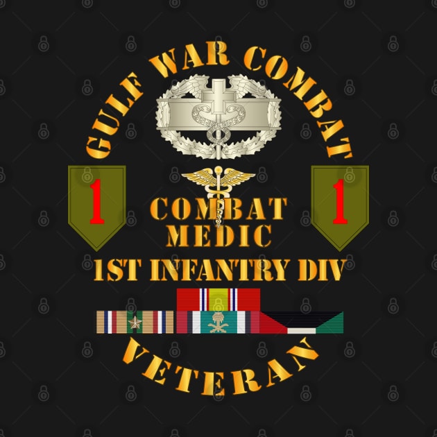 Gulf War Combat Vet w 1st ID - Combat Medic wo Map by twix123844