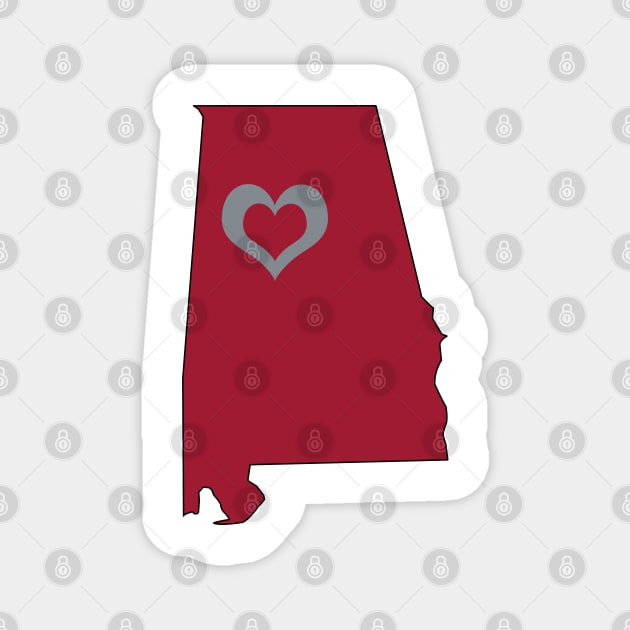 Alabama Love Magnet by somekindofguru