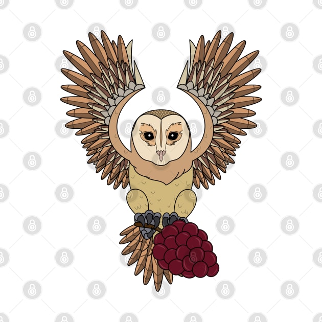 The Vegan Owl by The Lemon Stationery & Gift Co