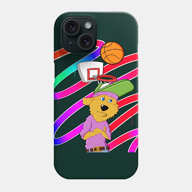 All Hoop No Look Phone Case by Art by Nabes