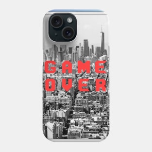 GAME OVER, Modernity Is Crashing! Phone Case