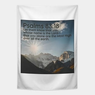 Psalms 83:18 Tapestry