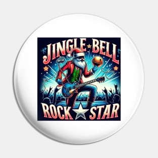 Jingle Bell Rock Star Pin