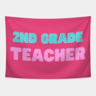 2nd Grade Teacher Tee T-Shirt Tapestry