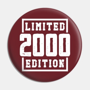 2000 Limited Edition Pin