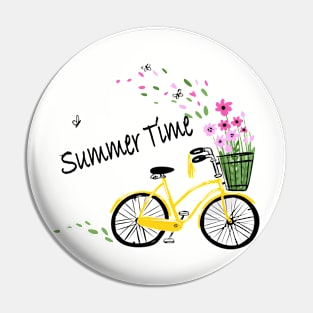 summer time shirt Pin