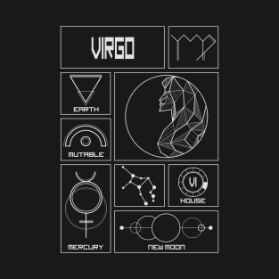 Virgo Profile - Astrology Signs T-Shirt