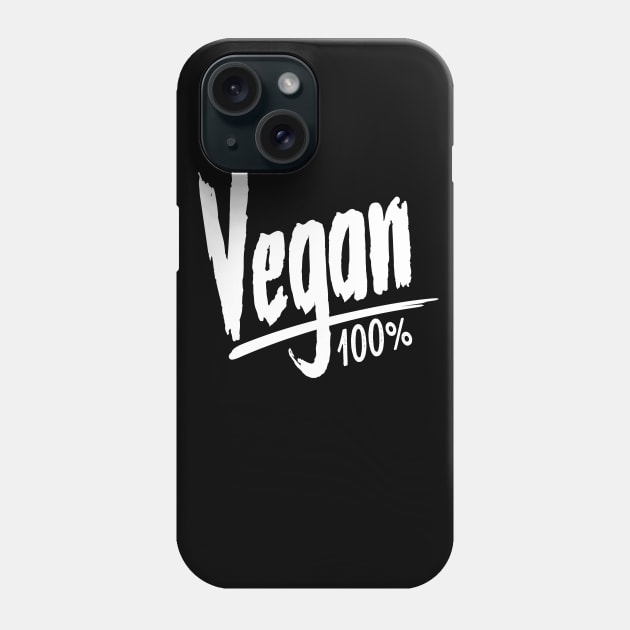 100% VEGAN Phone Case by janvimar