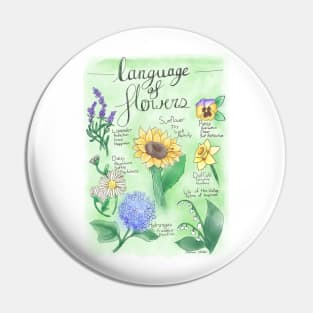 Language of Flowers 2022 Pin