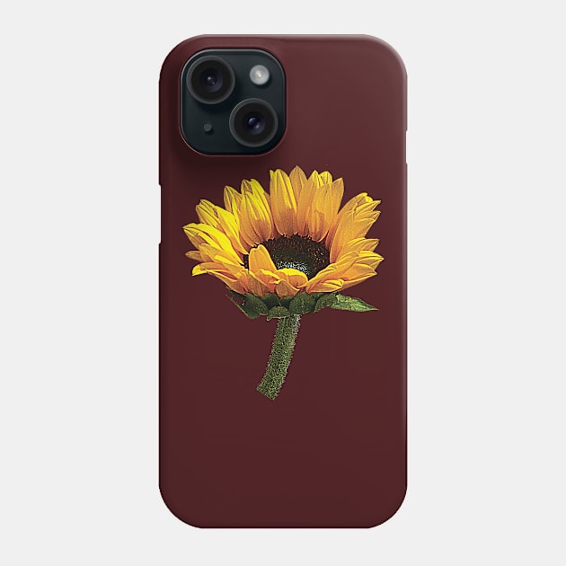 Sunflowers - Small Sunflower Phone Case by SusanSavad