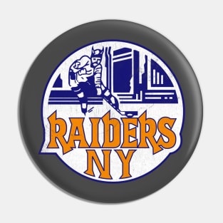 Short-lived New York Raiders Hockey Pin