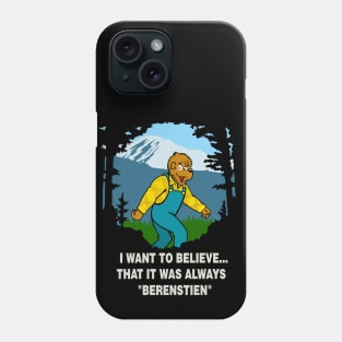 the Berenstain Conspiricy Phone Case