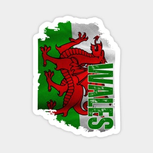 Wales flag, welsh flag Magnet